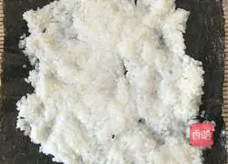 Illustration of how to make sushi 11