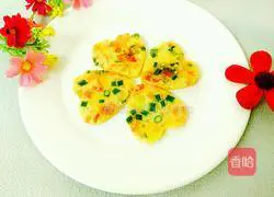 Illustration of how to make love egg cake 10