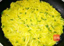 Zucchini egg pancake recipe 6