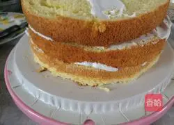 Illustration of how to make cream cake 5