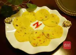 Illustration of how to make green onion and egg pancakes 10