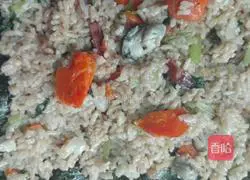 Illustration of how to make southern Fujian version of salted rice sushi 4