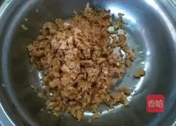 Illustration of how to make steamed radish meatloaf 2