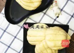 Illustration of how to make shell cake clips 8