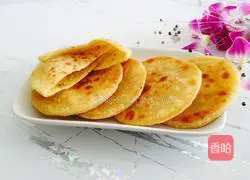 Illustration of how to make sesame and white sugar round cakes 14