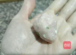 Illustration of how to make fresh meat tofu cake 10