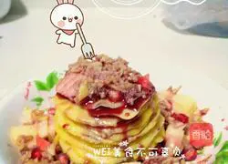 Illustration of how to make fruit muffins 5