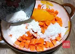 Black sesame sweet potato cake recipe 7