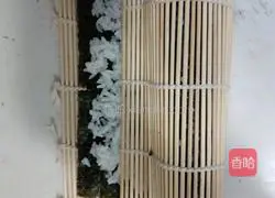 Illustration of how to make nutritious five-color sushi 10