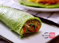 Spinach Burrito Recipe Illustration 12