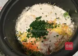 Illustration of how to make double potato cakes 1