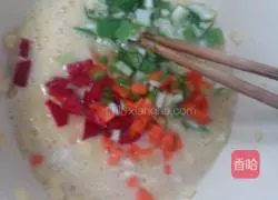 Illustration of how to make rice potato cakes 7