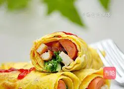 Breakfast egg burrito recipe 1