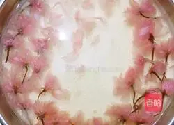 Fashionable mom teaches you to dream Illustration of how to make Sakura Yoghurt Cheesecake 3