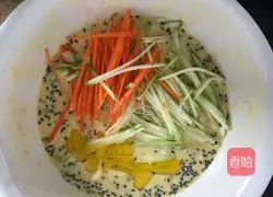 Black sesame pastoral egg pancake recipe 4