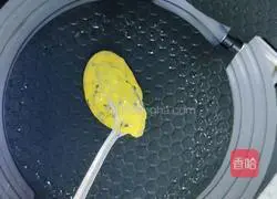 Illustration of how to make homemade baby crispy pancakes (Happy New Year) with zero basics 9