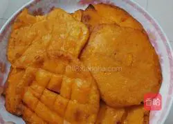 Illustration of how to make sweet potato pancakes 4