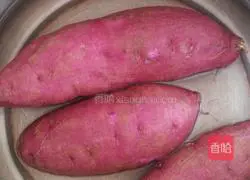 Purple potato cake recipe 1