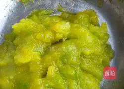 Illustration of how to make pumpkin cake 4