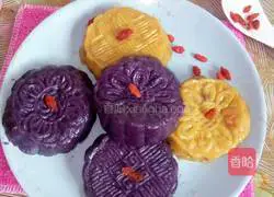 Crystal Double Potato Glutinous Rice Cake Recipe Illustration 12