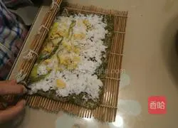 Illustration of sushi cooking 5