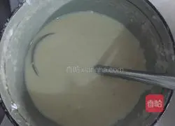 Illustration of how to make shredded radish cake 1