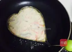 Illustration of how to make radish cakes 2
