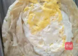 Illustration of how to make Taiwanese hand cakes 1