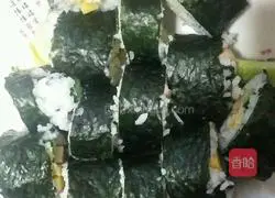 Illustration of how to make mustard with sushi 5