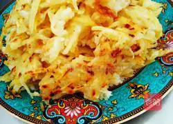 Illustration of how to make pan-fried potato pancakes 10