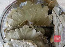 Illustration of how to make glass leaf cake (oak leaf cake) 7