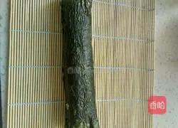 Illustration of how to make sushi 5