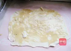 Illustration of how to make five-spice hot noodles, crispy long sesame seed cakes 5