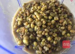 Illustration of how to make mung bean cake 4