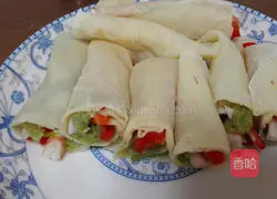 Illustration of how to make steamed pancakes 14