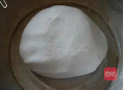 Illustration of how to make sweet glutinous rice cakes 1