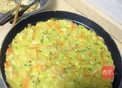 Vegetable Pancake Recipe Illustration 7