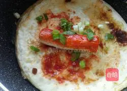 Illustration of how to make pancakes and fruits 9