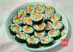 Vegetable sushi recipe 10