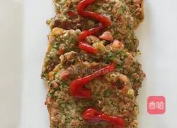 Illustration of how to make black whole wheat cake 6