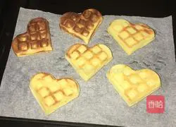 Illustration of how to make original waffles 10