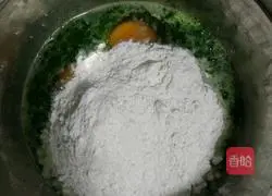 Spinach egg pancake recipe 3