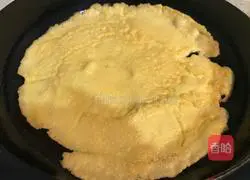 Illustration of how to make crab stick sushi 2