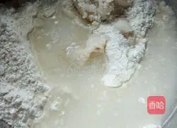 Illustration of how to make Kuaishou shortbread (mung bean filling) 1