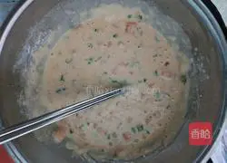 Illustration of how to make tomato egg pancake 6