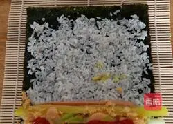 Illustration of how to make sushi 3