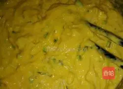 Eggs Illustration of how to make potato pancakes 2