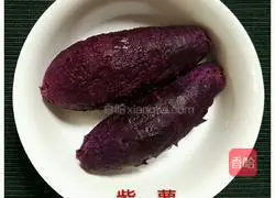 Purple potato cake recipe 1