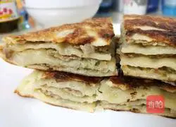 Thousand-layer cake (pork stuffing) detailed recipe illustration 7