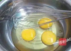 Illustration of how to make olive egg cake 9